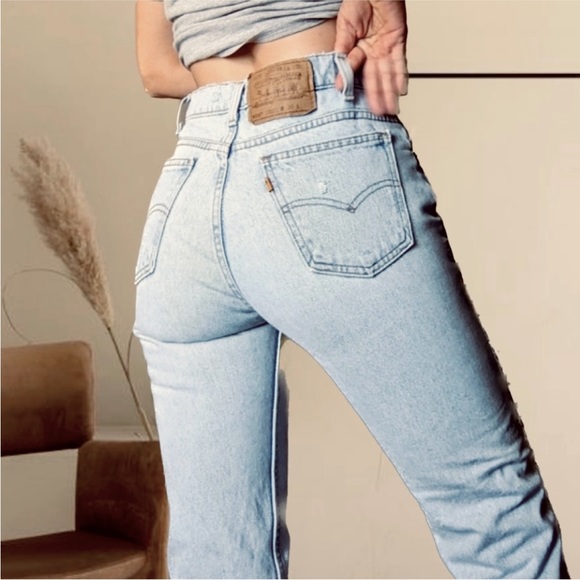 Vintage Levi’s Orange Tab Loose Light Wash 31x34 Tapered - Picture 14 of 14